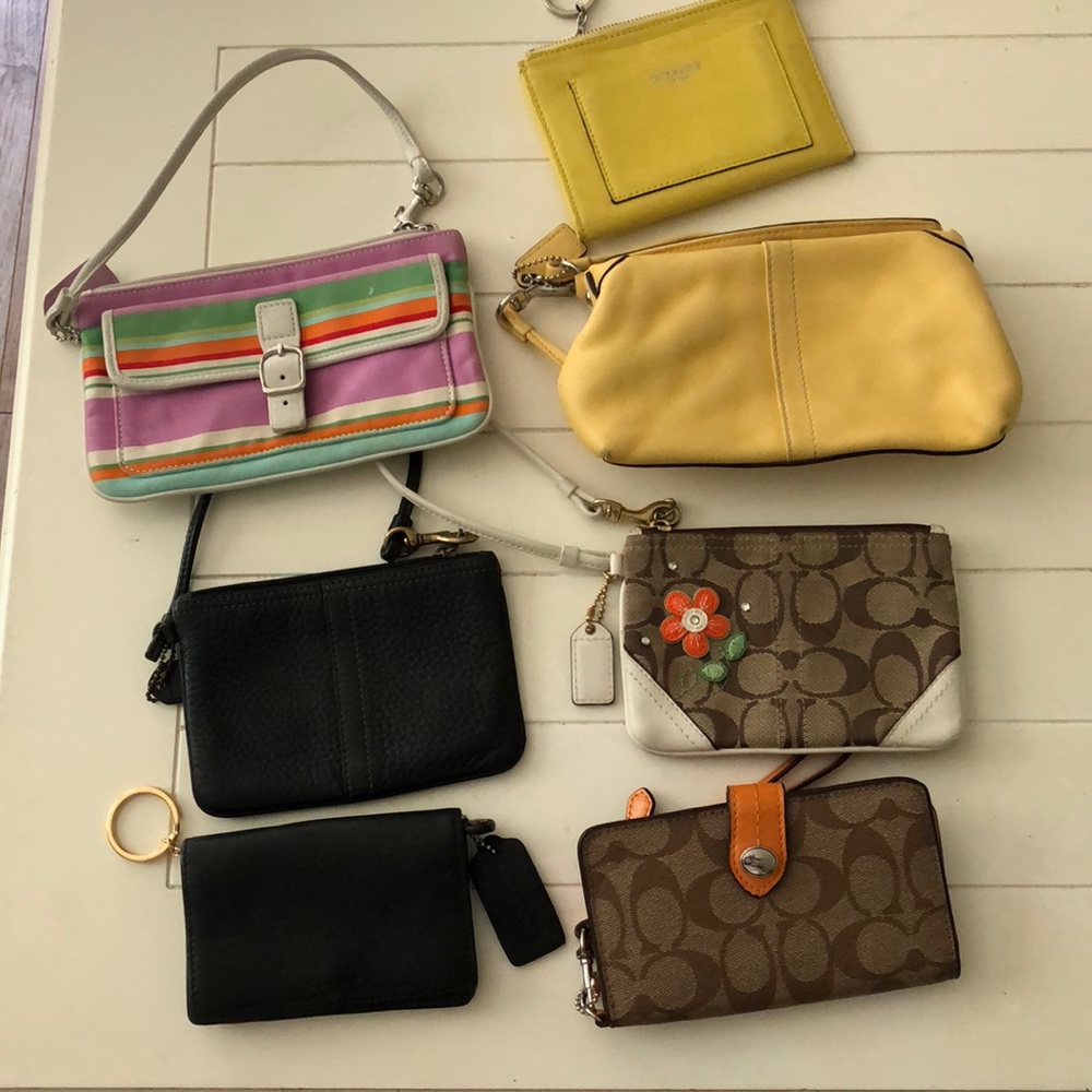 Coach Wallets wristlets assorted